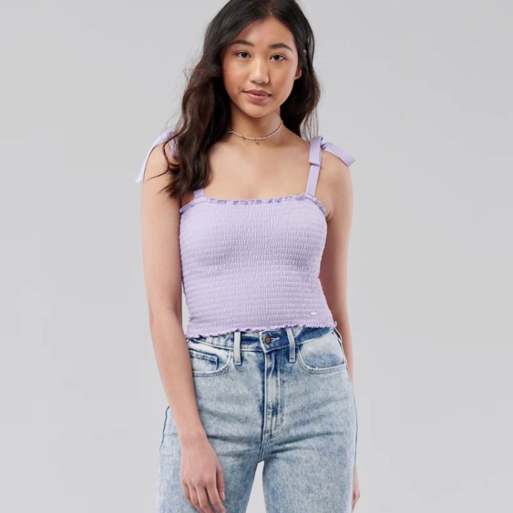 Hollister Smocked Tank